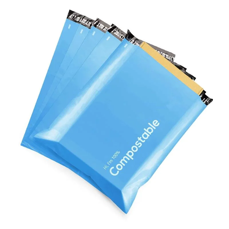 Eco Friendly Biodegradable Non Plastic Poly Mailers Recycled Shipping Clothing Bags